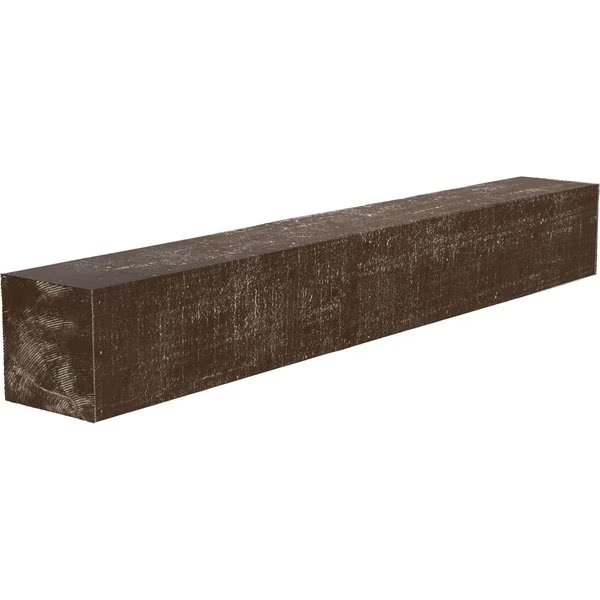 Rough Cedar Faux Wood Fireplace Mantel, Vintage Mahogany, 6